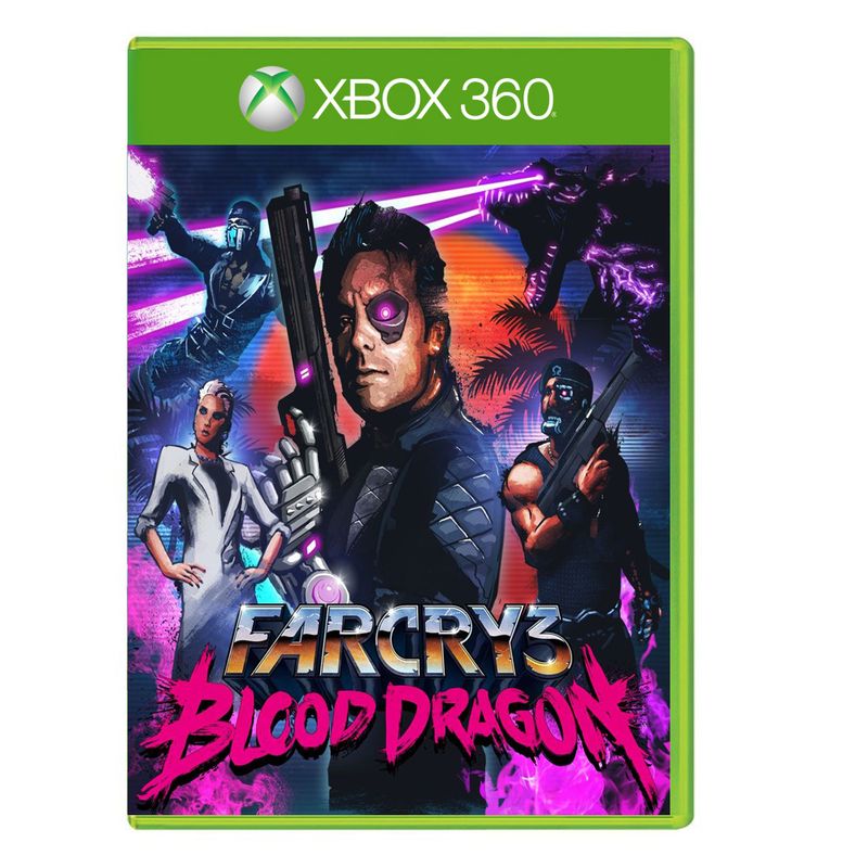 بازی farcry 3 blood dragon مخصوص xbox 360