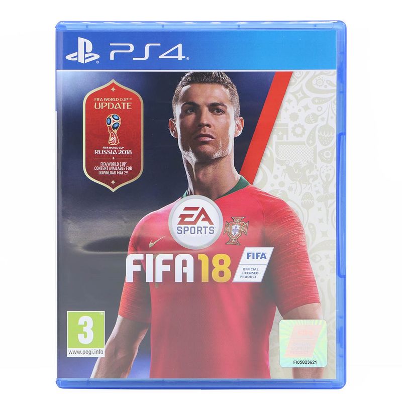 بازی fifa 18 russia edition مخصوص ps4