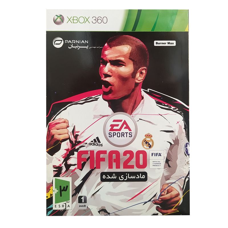 بازی fifa 20 مخصوص xbox 360 نشر پرنیان