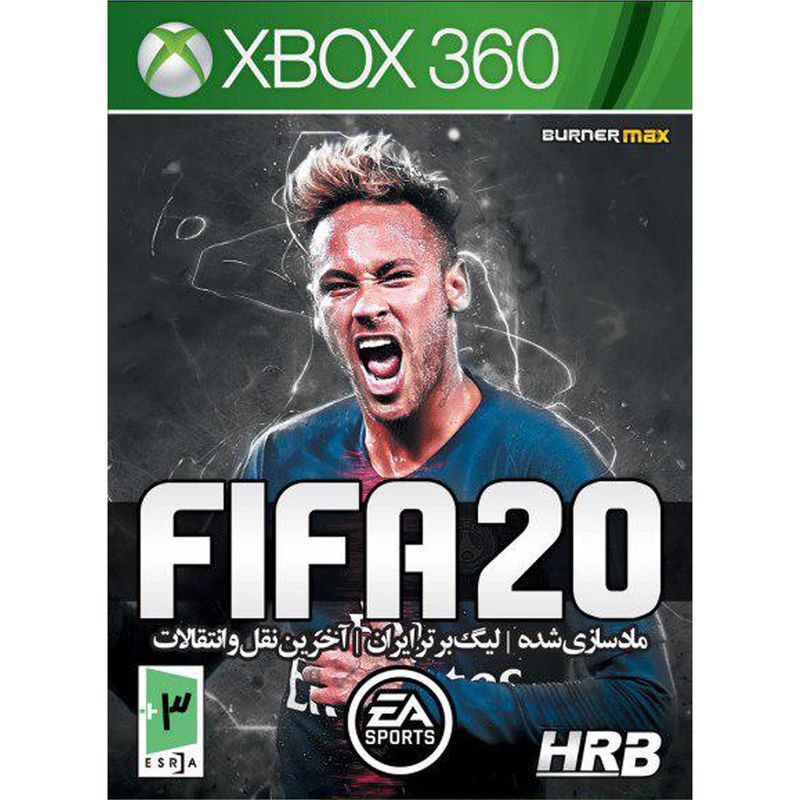 بازی fifa 2020 به همراه لیگ برتر ایران مخصوص xbox 360