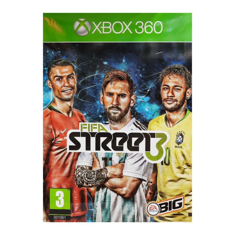 بازی fifa street 3 مخصوص xbox 360