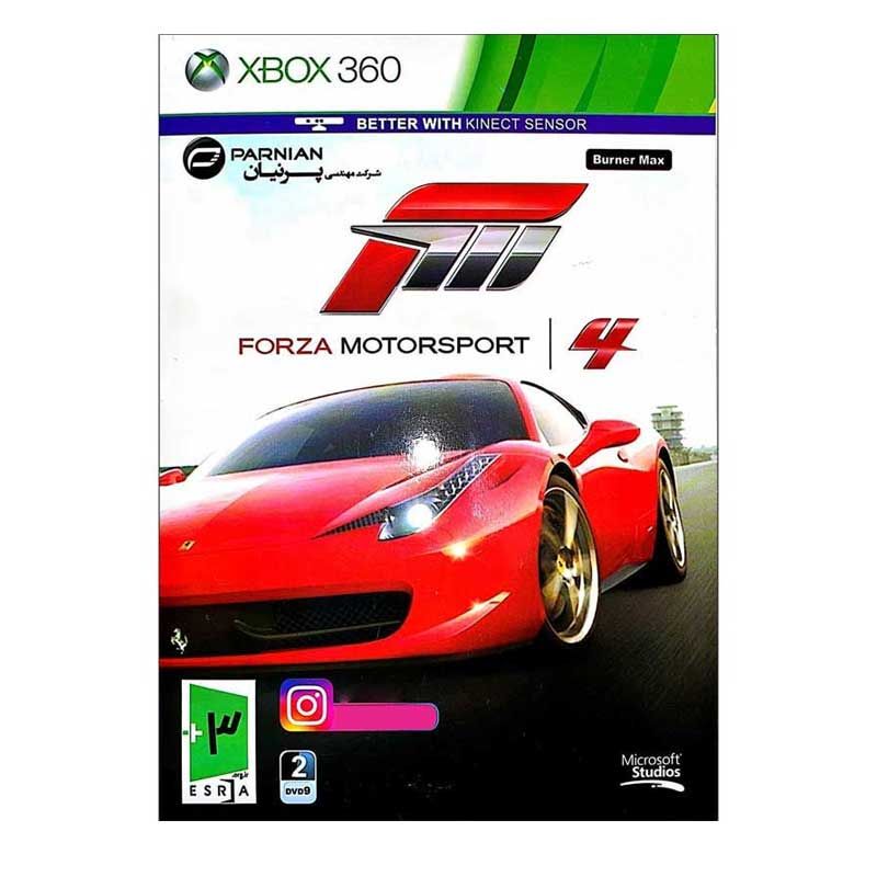 بازی forza motorsport 4 مخصوص ایکس باکس 360 نشر پرنیان
