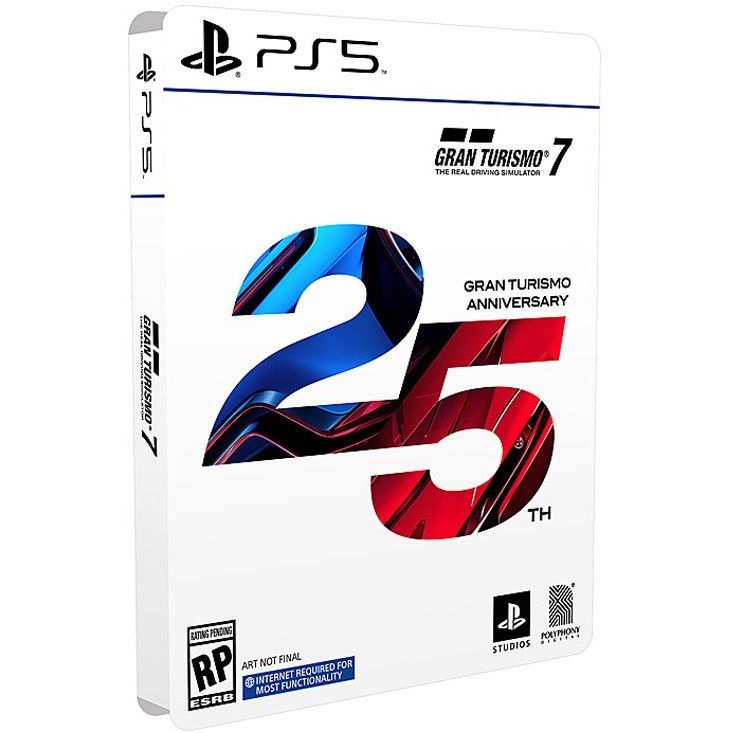 بازی gran turismo 7 نسخه استیل بوک مخصوص ps5