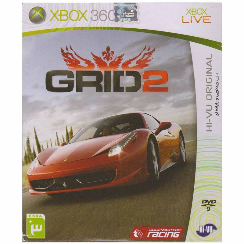 بازی grid 2 مخصوص ایکس باکس 360