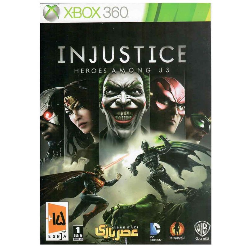 بازی injustice heroes among us  مخصوص ایکس باکس360