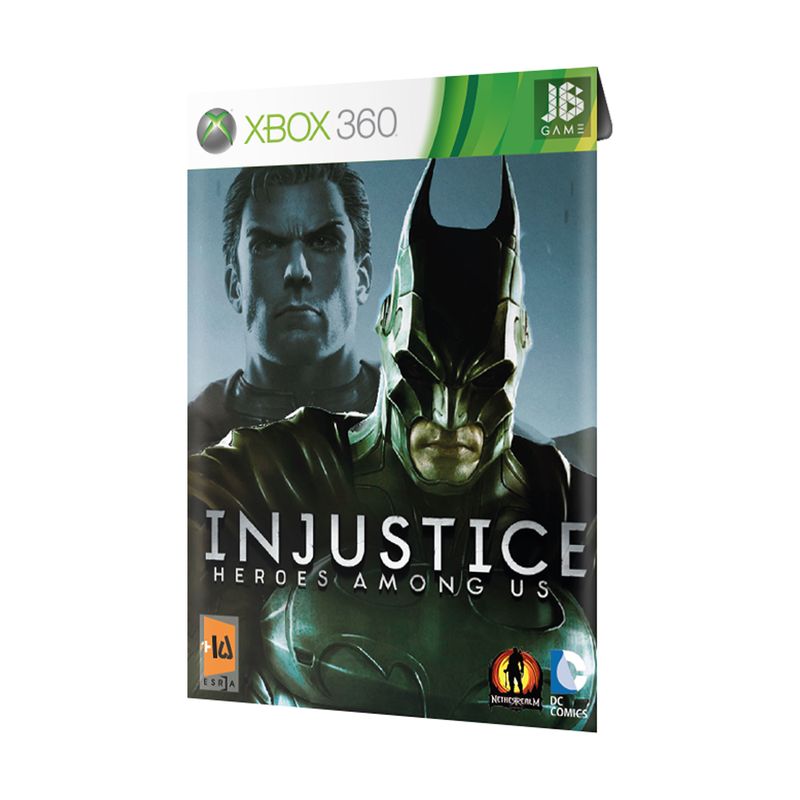 بازی injustice مخصوص xbox 360 نشر جی بی تیم