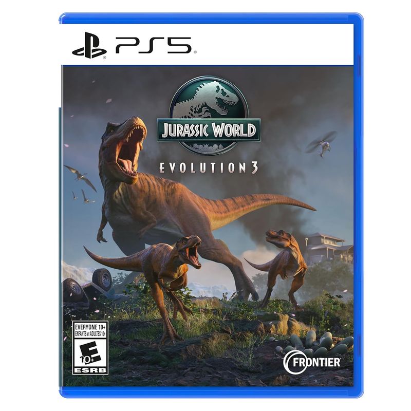 بازی jurassic world evolution 3 نسخه استاندارد مخصوص ps5