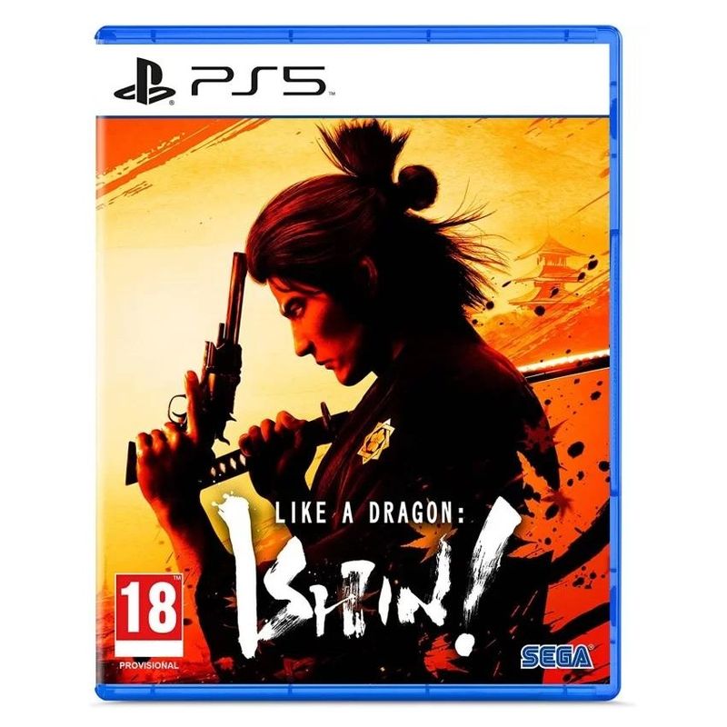 بازی like a dragon: ishin! نسخه دیسک بلوری مخصوص ps5