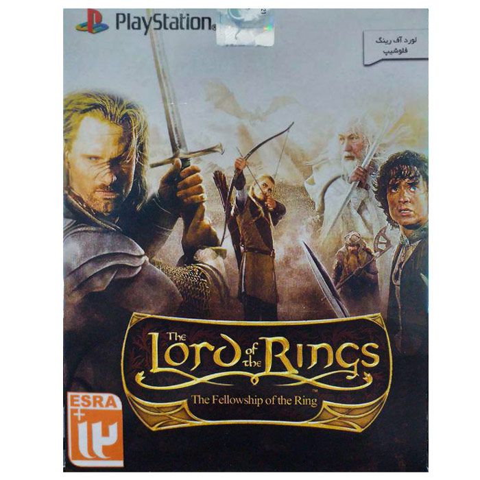 بازی lord of the ring fellowship مخصوص ps2