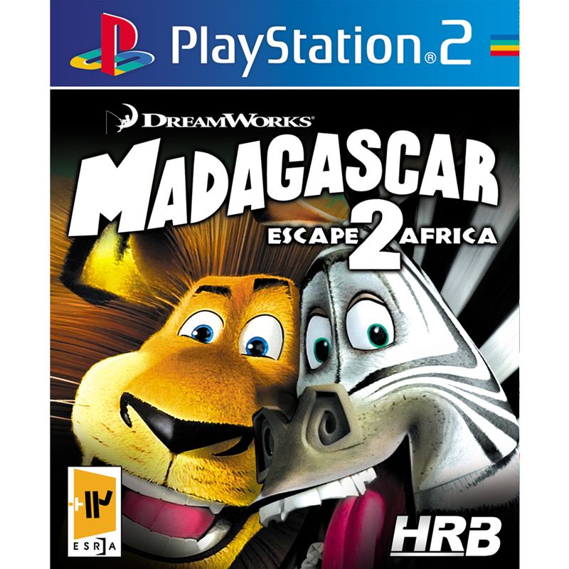 بازی madagascar escape 2 africa مخصوص ps2