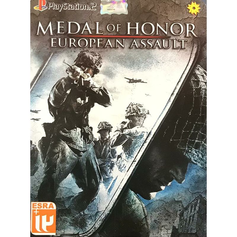 بازی medal of honer europaen assault مخصوص ps2