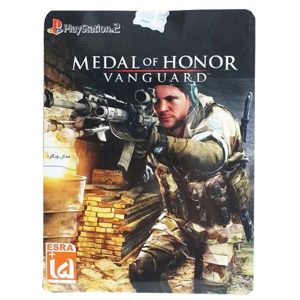 بازی medal of honor vanguard مخصوص ps2