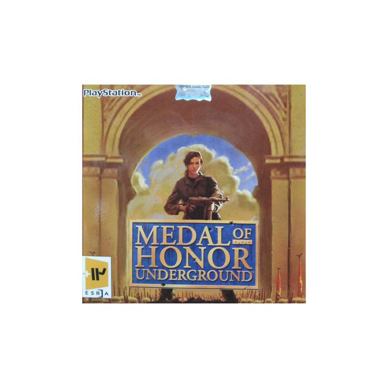 بازی medal of honor مخصوص ps1 نشر لوح زرین