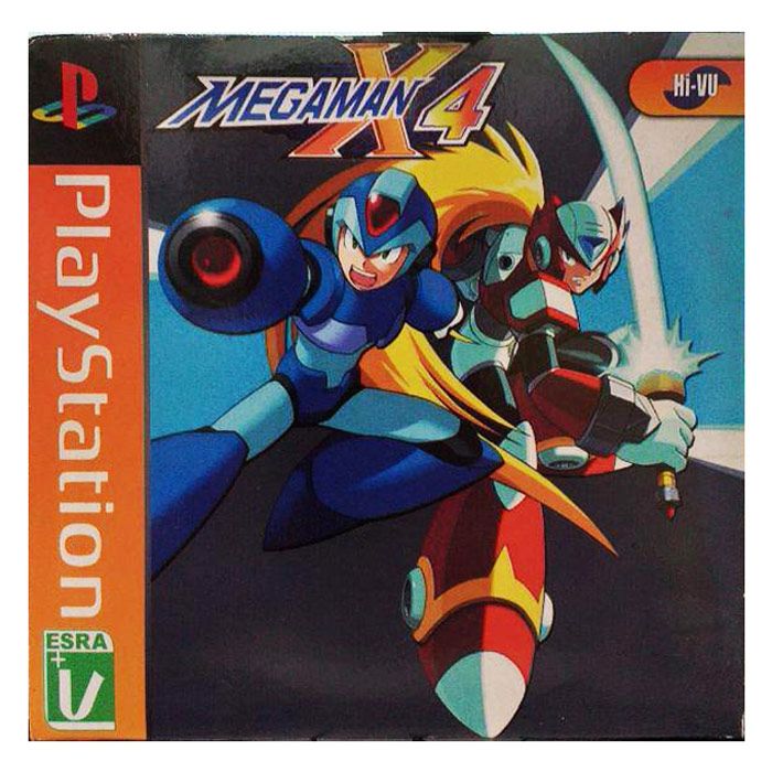 بازی megaman x4 مخصوص ps1