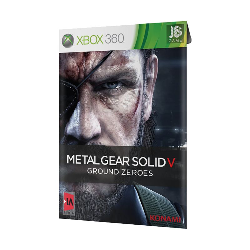 بازی metal gear solid v ground zeroes مخصوص xbox 360 نشر جی بی تیم