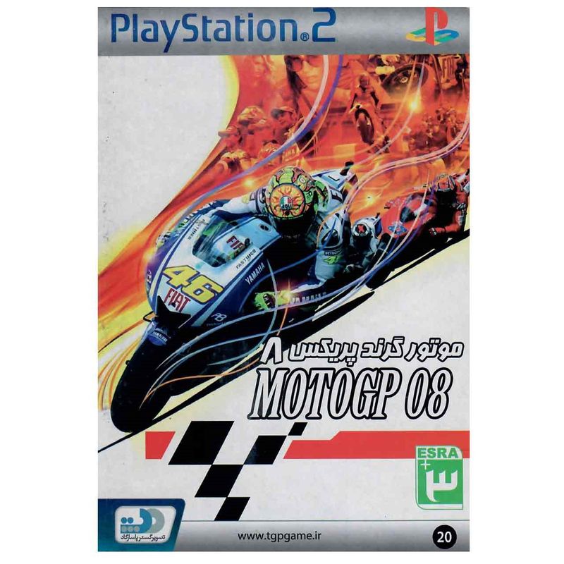 بازی motogp 08 مخصوص ps2