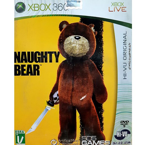 بازی naughty bear مخصوص ایکس باکس 360