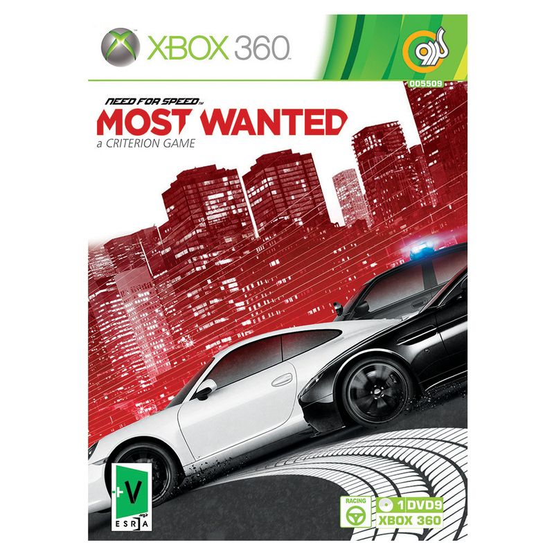 بازی need for speed most wanted مخصوص xbox360 نشر گردو
