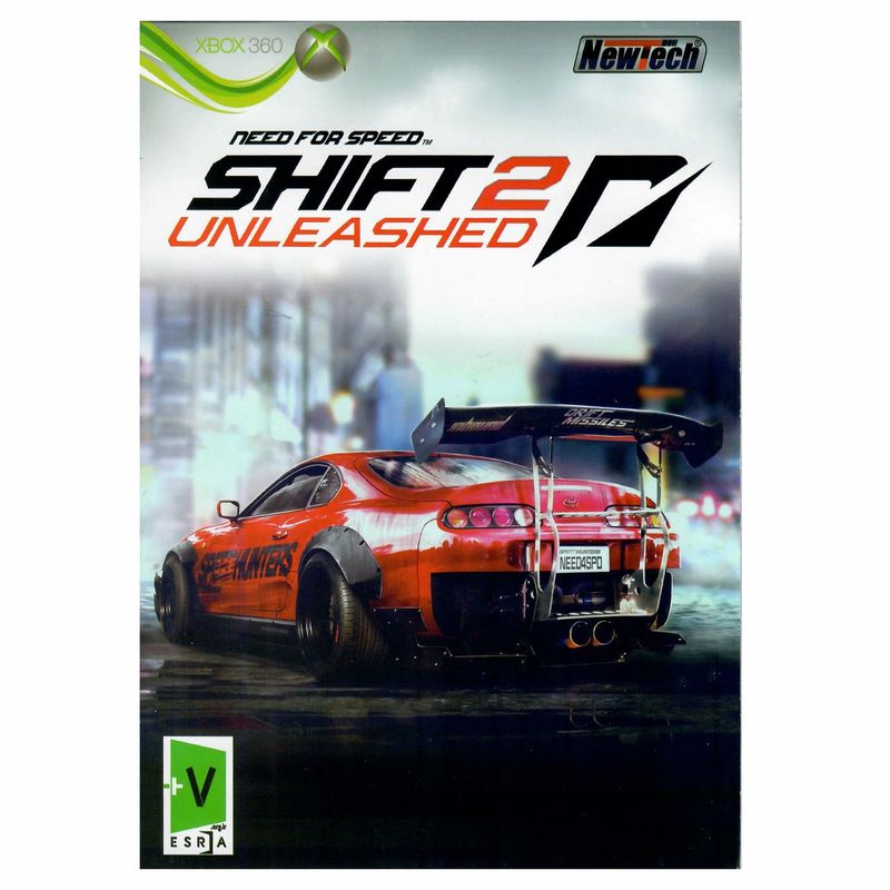 بازی need for speed shift 2 unleashed مخصوص ایکس باکس 360