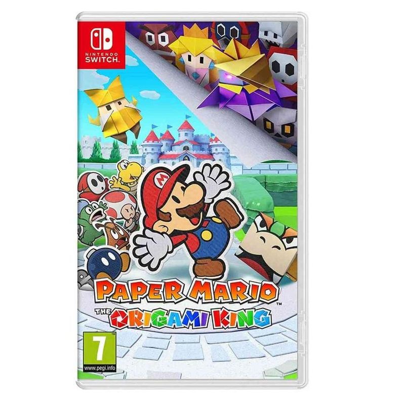بازی paper mario: the origami king نسخه استاندارد مخصوص nintendo switch