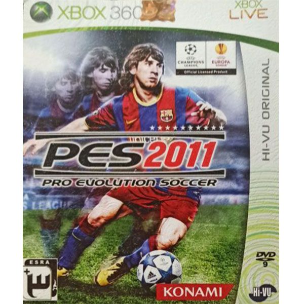 بازی pes 2011 مخصوص xbox 360