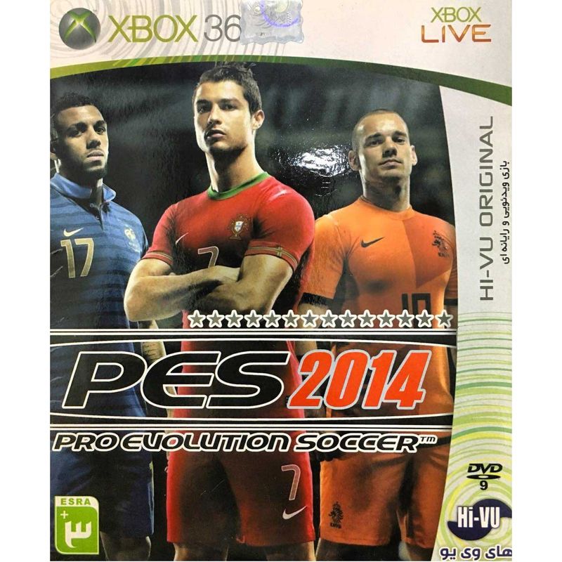 بازی pes 2014 مخصوص xbox 360