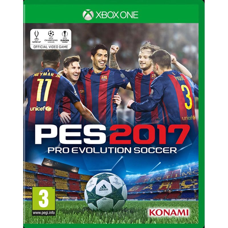 بازی pes 2017 مخصوص xbox one