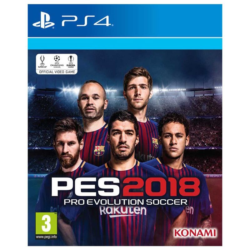 بازی pes 2018 مخصوص ps4