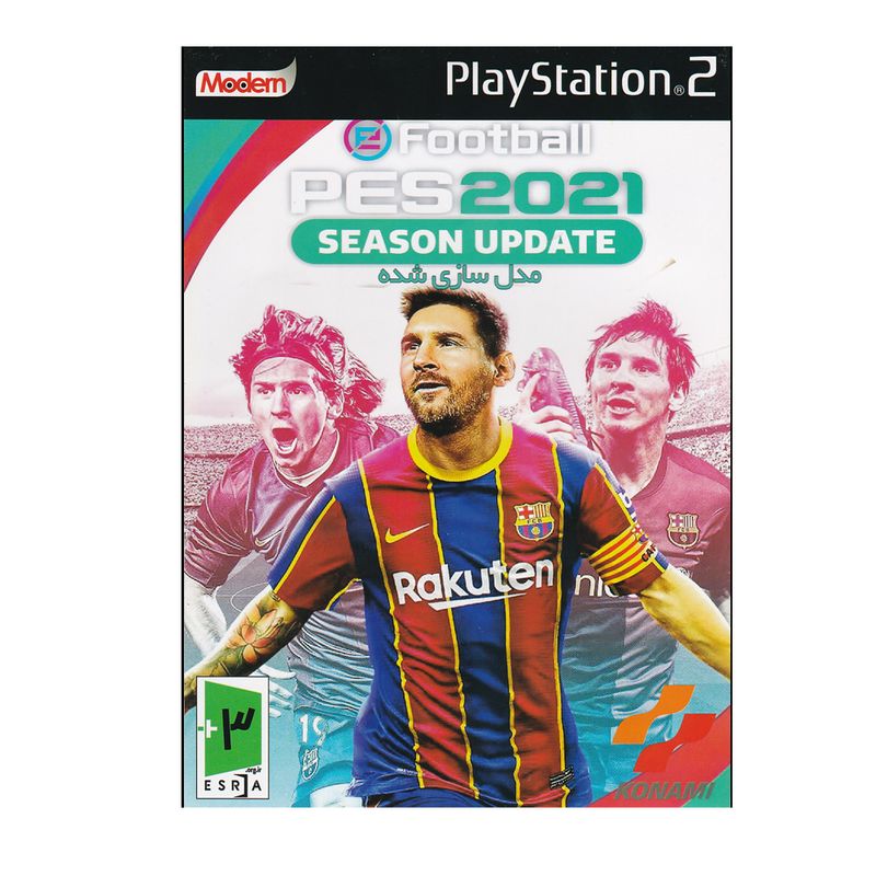 بازی pes 2021 season update مخصوص ps2