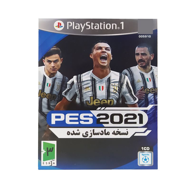 بازی pes 2021 مخصوص ps1 نسخه مادسازی شده