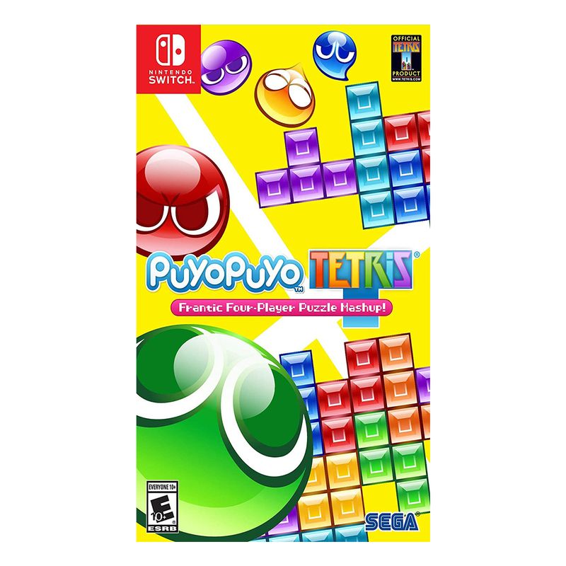 بازی puyo puyo tetris مخصوص nintendo switch