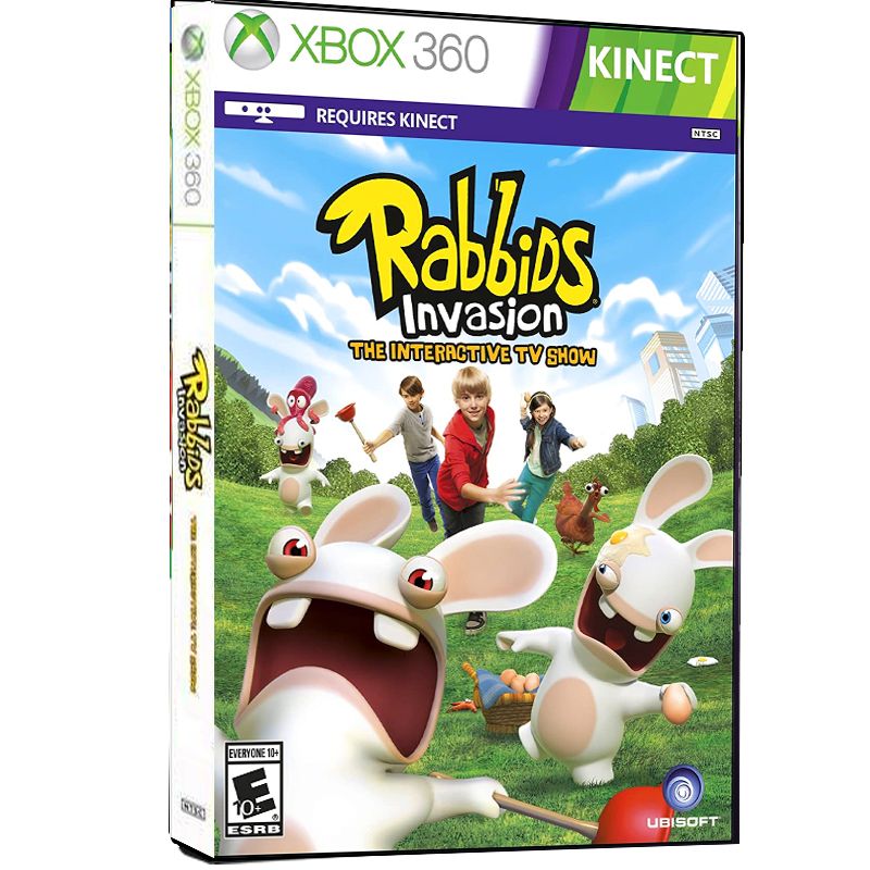بازی rabbids invasion مخصوص xbox 360