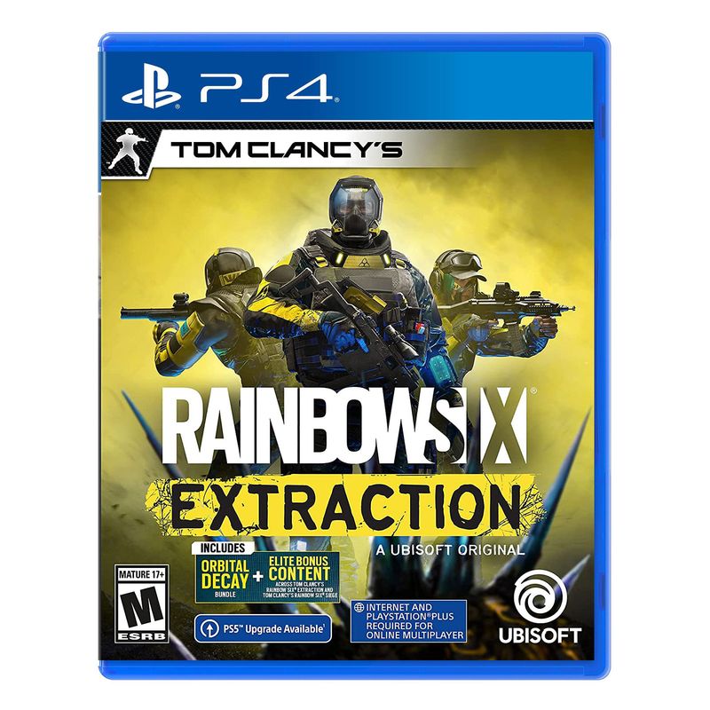 بازی rainbow six extraction مخصوص ps4