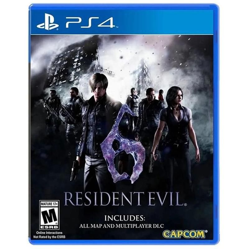 بازی resident evil 6 نسخه استاندارد مخصوص ps4