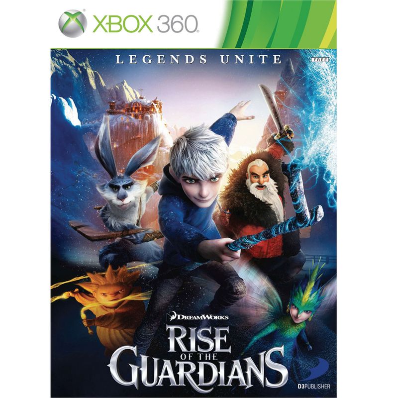بازی rise of the guardians مخصوص xbox 360