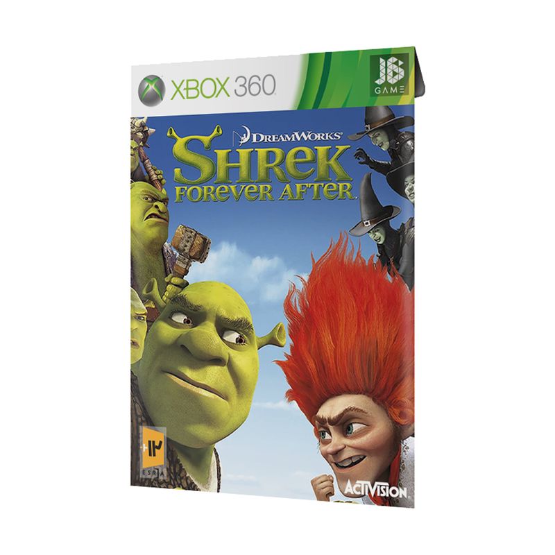 بازی shrek for ever after مخصوص xbox 360 نشر جی بی تیم