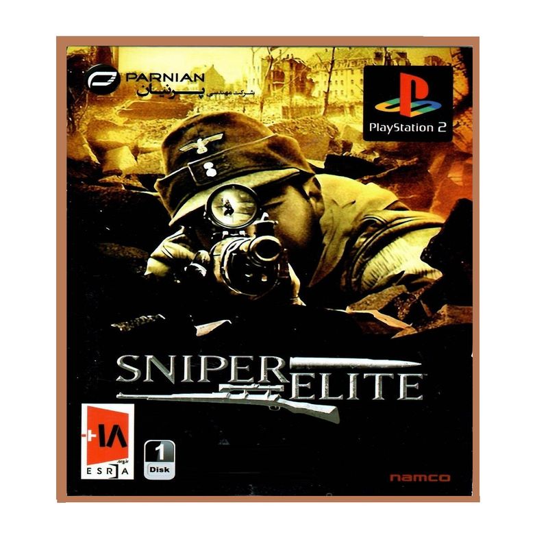 بازی sniper elite مخصوص ps2 نشر پرنیان