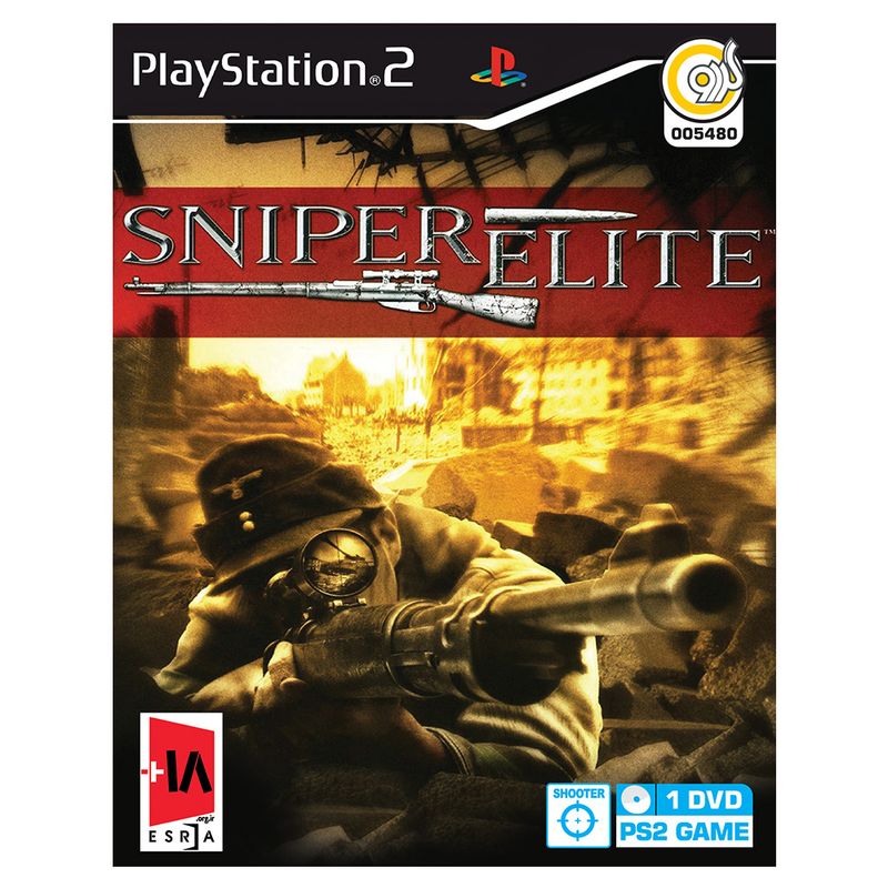 بازی sniper elite مخصوص ps2 نشر گردو