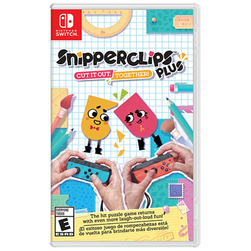 بازی snipperclips مخصوص nintendo switch