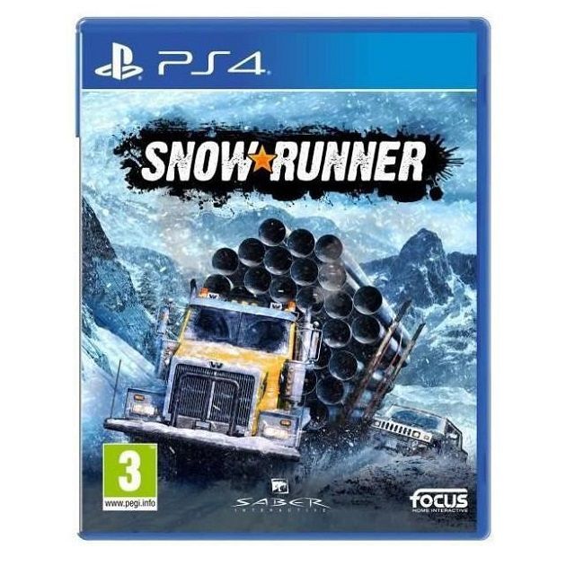 بازی snow runner مخصوص ps4