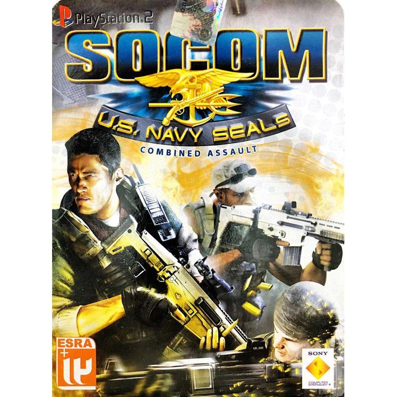 بازی socom u.s navy seals مخصوص پلی استیشن 2
