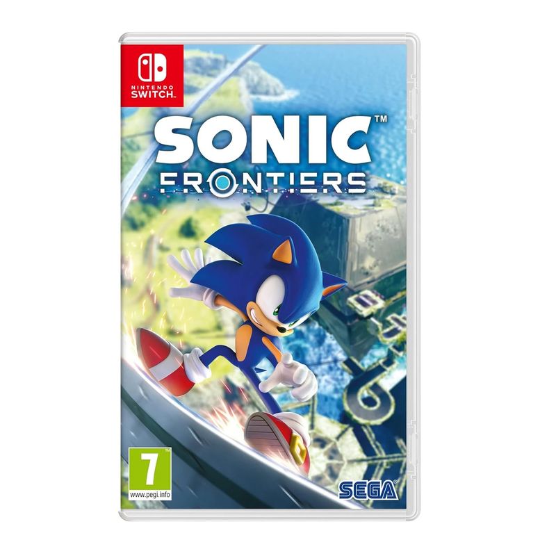 بازی sonic frontiers مخصوص nintendo switch