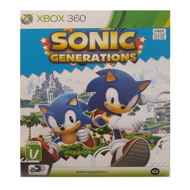 بازی sonic generations مخصوص xbox 360