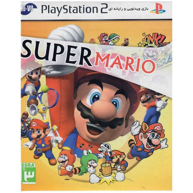 بازی soper mario all stars مخصوص ps2