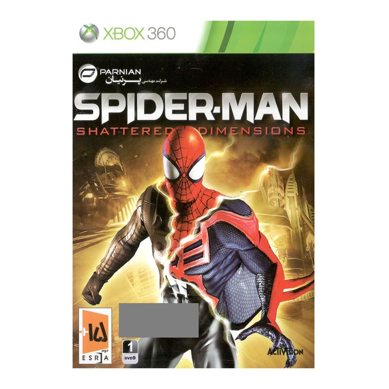 بازی spider man: shattered dimensions مخصوص xbox360