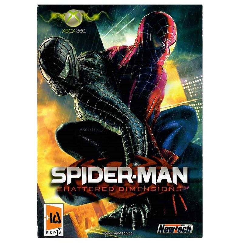 بازی spiderman shattered dimensions مخصوص ایکس باکس360