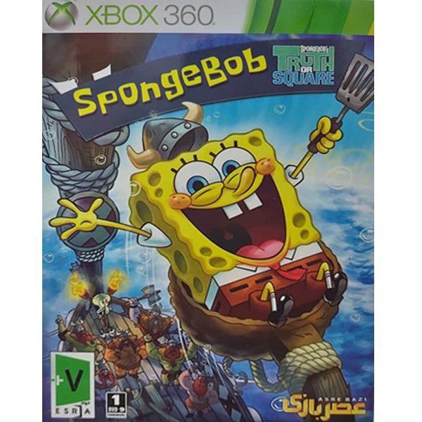 بازی sponge bob مخصوص xbox 360 نشر عصر بازی