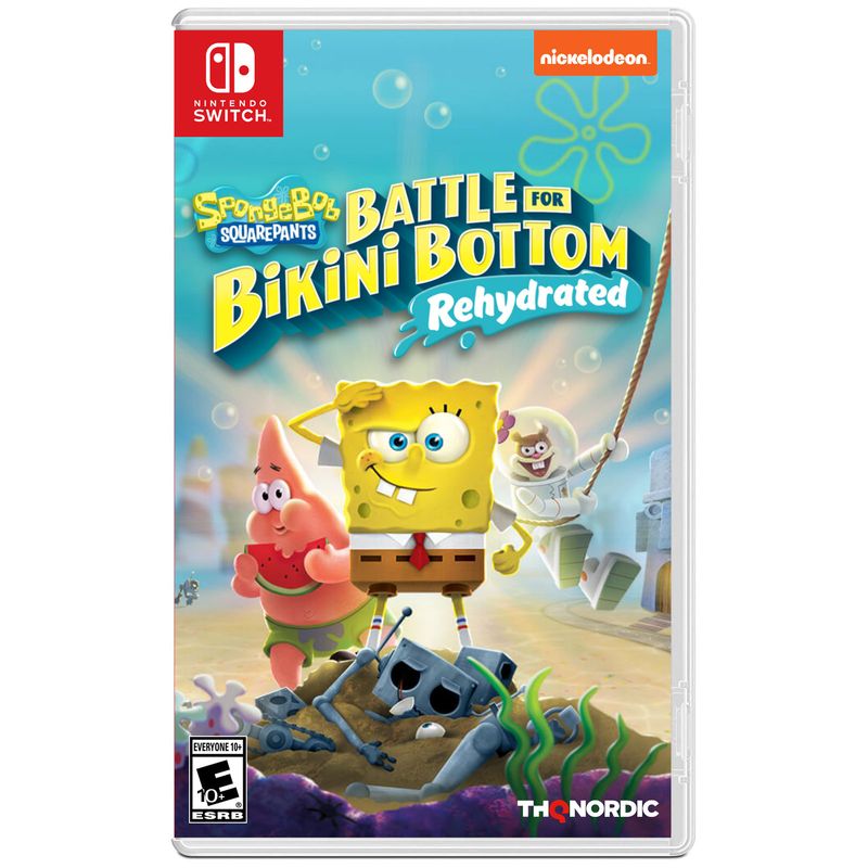 بازی spongebob squarepants: rehydrated مخصوص nintendo switch