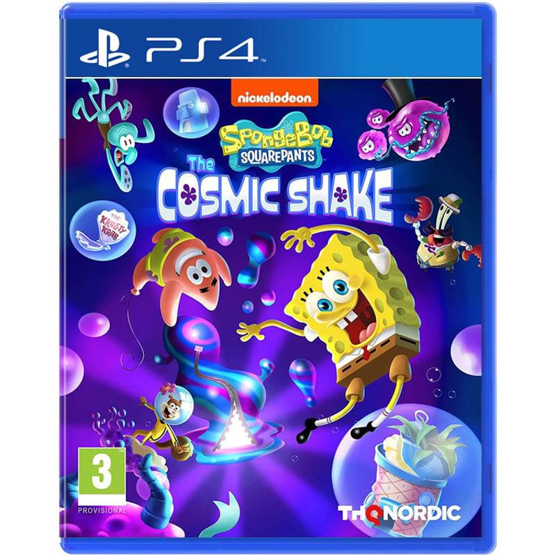 بازی spongebob squarepants: the cosmic shake نسخه دیسک بلوری مخصوص ps4