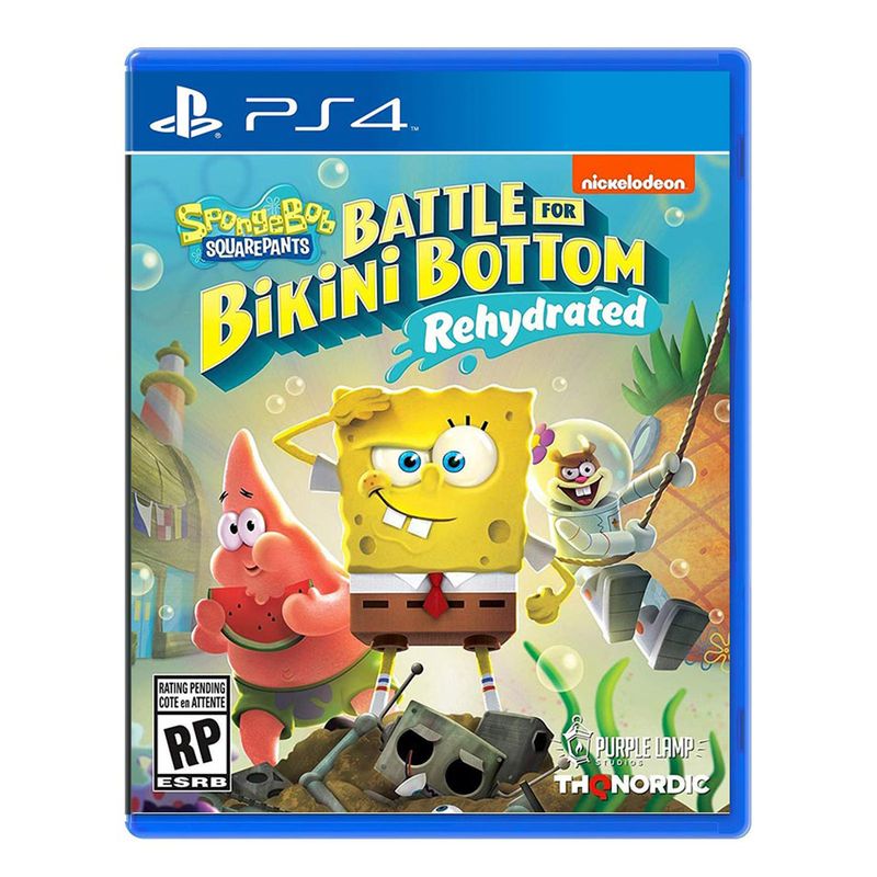 بازی spongebob مخصوص ps4